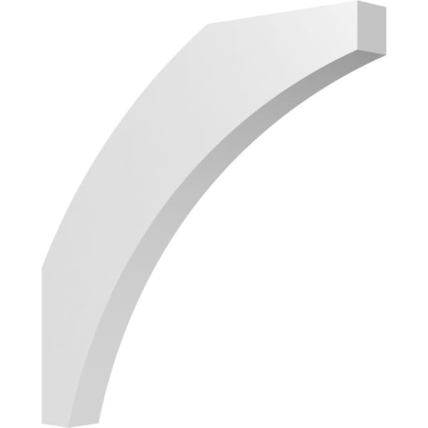 Ekena Millwork 4-in. W x 36-in. D x 36-in. H Thorton Architectural Grade PVC Knee Brace BRCP04X36X36THR - main